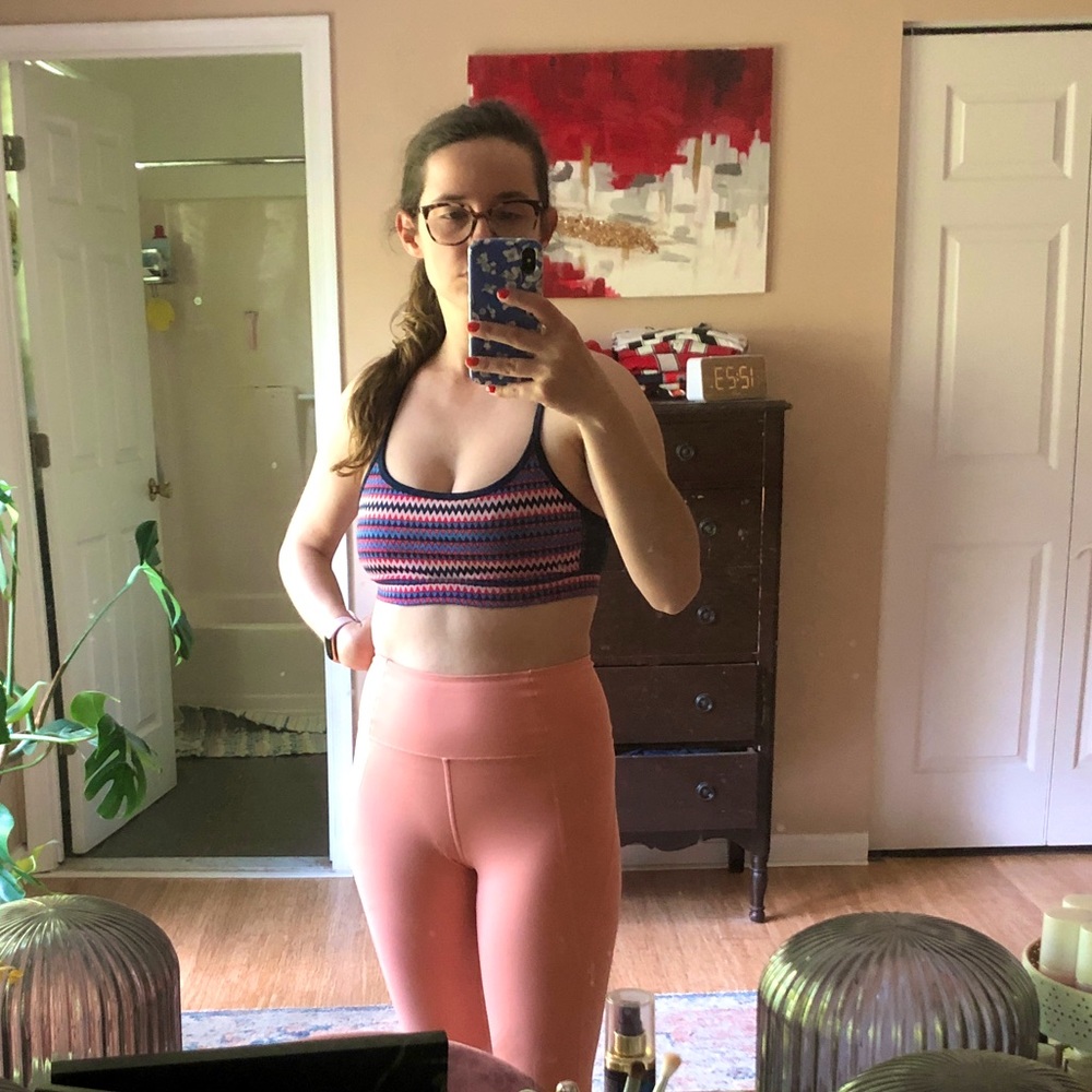 Aerie Chevron Pattern Sports Bra